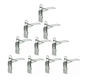 Omniwash Krom Dirsek Basmalı Dezenfektan Duvar Askı Aparatı 10 Adet - 1