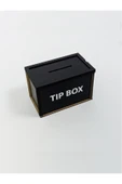 Ahşap Siyah Tip Box Kumbara Ve Bahşiş Kutusu Tipbox - 3