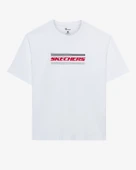 Skechers S2510154-100 M Heavyweight Graphic Tee Erkek Spor Tişört - 1