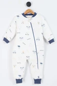 Koala Desenli Astarlı Uzun Kollu Pamuklu Kışlık Çocuk Erkek Bebek Uyku Tulumu 2.5 Tog 2 3 4 5 6 Yaş - 1