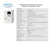 İnomax 4 kW 5,5 HP Monofaze Solar Pompa Sürücü İnverteri (3x220V) thumbnail 2