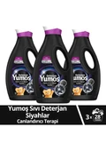 Yumoş Sıvı Bakım Çamaşır Deterjanı Canlandırıcı Terapi Siyahlar 1690 ml x3 - 1