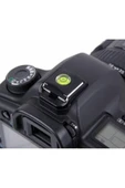 DSLR Ve SLR İçin Su Terazili Hot Shoe Flaş Kızağı Kapağı - 1
