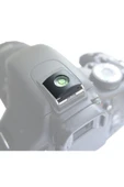 DSLR Ve SLR İçin Su Terazili Hot Shoe Flaş Kızağı Kapağı - 8