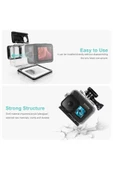 Gopro Hero 12 11 10 9 Için 60m Sualtı Su Geçirmez Kılıf Muhafaza Housing Ve Lens Filtresi - 11