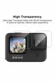 Gopro Hero 9/10/11/12 Tamperli 3 Parça Kırılmaz Cam Ekran Koruyucu - 4