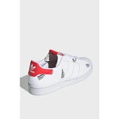 Adidas Superstar Beyaz Kırmızı Primeen - 2