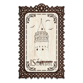 Dekoratif Ahsap Tablo - Galata Kulesi (Normal Boy) - 1