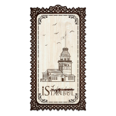 Dekoratif Ahsap Tablo - Kız Kulesi (Büyük Boy) - 1