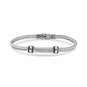 Gothic Cross Çelik Hasır Örgülü Ayarlanabilir Bileklik 31831G5D2M thumbnail 1