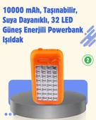 Gold Silver GS-875 Güneş Enerjili Powerbank ve 32 LED Işıldak thumbnail 1