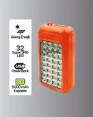 Gold Silver GS-875 Kamp ve Acil Durum Işıldaklı Powerbank - 2