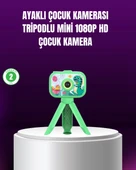 1080P HD Çocuk Vlog Kamerası – Tripod ve Eğitici Oyunlarl - 1