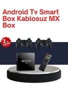 Retro Oyun Konsollu Akıllı Android TV Kutusu thumbnail 1