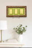 3’lü Dua Tablosu – Bereket Duası, Nazar Ayeti ve Ayetel Kürsi – 11x21 cm Şık Dekoratif Tablo - 6