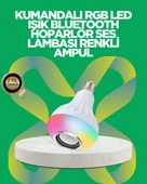 Bluetooth Hoparlörlü LED Ampul – 12W Enerji Tasarruflu thumbnail 1