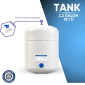 8 Litre Metal Tank 2.2 Galon Su Arıtma Tankı thumbnail 1