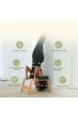 HEPİTOP Fonksiyonel Yoga ve Pilates Sehpası Ahşap Headstand Ters Duruş Sehpası - 2