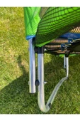 HEPİTOP Katlanabilir Ev Tipi Trambolin Fileli Korumalı Büyük Boy 140 Cm Çocuk Trampolini 5 Ft Trambolin - 3