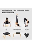 HEPİTOP Fonksiyonel Yoga ve Pilates Sehpası Ahşap Headstand Ters Duruş Sehpası - 3