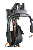 HEPİTOP 68 Kg Ağırlık Plakalı Çok Fonksiyonlu Ev Spor Aleti | 205x100x200 cm Full Body Çalışma İstasyonu - 6