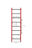 HEPİTOP Duvara Monte İsveç Duvarı 240 Cm - 5