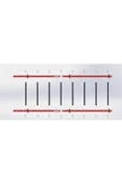 HEPİTOP Duvara Monte İsveç Duvarı 240 Cm - 6