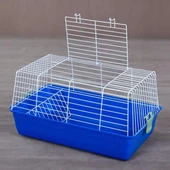 Dayang Tavşan Kafesi 69x45x36 Mavi Renk - 1