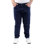 Büyük Beden Erkek Pantolon Kot 21920 Lacivert thumbnail 1