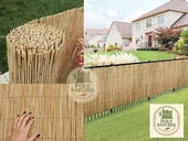 POLYNATUREL Kamış Çit Bambu Hasır Yükseklik 80 Cm En 3,00 Metre Doğal Kamış Gölgelik 0,80x3 Metre - 3