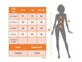 Kadın Kolsuz Degaje Yakalı Blok Desenli Kısa Viskon Elbise thumbnail 6