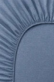 Tek Kişilik Nevresim Takımı İndigo Mavi Eco Cotton - 2