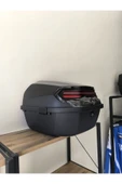 AKGÜNEŞ MOTOGARAJ Akgüneş Ithal 33 Lt Motosiklet Arka Çantası Topcase - 4