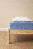 Tek Kişilik Nevresim Takımı İndigo Mavi Eco Cotton - 3