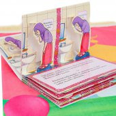 Kız Çocuk Abdest Ve Namaz İbadet Seti 30x16cm 110gr - 4