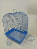 Dayang İki Kapılı Davul Kafes 35x28x46 cm Mavi - 2