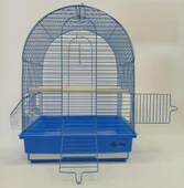 Dayang İki Kapılı Davul Kafes 35x28x46 cm Mavi - 1