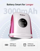 CINCOM El Masaj Makinesi Ağrı, Artrit ve Gelişmiş Dolaşım İçin - Beyaz - 5