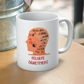 Felsefe Öğretmenlerine Özel Öğretmenler Günü Hediyelik Baskılı Kupa - 1