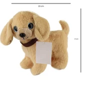 Sesli Peluş Köpek - 2309033 - Açık Kahverengi - 2