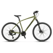 MOSSO LEGARDA-PRO-X18-MSM ERKEK ŞEHİR BİSİKLETİ 510H HD 28 JANT 18 VİTES YEŞİL SİYAH - 1