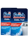Finish Bulaşık Makinesi Tuzu Kireç Kalıntılarına Karşı Koruyucu 2 x 1500 gr - 2