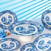 Fecra Vintage Blue 8 Parça Sunum Seti - 6