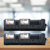 Kyocera Mita TK-3130 4lü Avantaj paket Muadil Toner/ M3550 / M3560 / FS4200 / FS4300 - 1