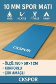 10 Mm Pilates Yoga Minderi Spor Pilates Egzersiz  Matı - 6