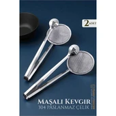 Modacar Maşalı Kevgir - Kızartma Maşası - Kızartma Süzgeci Multi 2 ADET - 1
