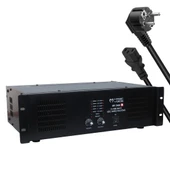 Ayt Magicvoice MV-2400 2x400 Watt 4-8 Ohm 100 V 19 Rack Hat Trafolu Amfi Power Anfi thumbnail 1