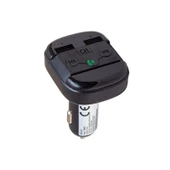 Ayt Hello HL-19681 X12 Handsfree Çift Usb Sd Bluetooth 12-24 Volt Fm Transmitter Oto Araç Çakmaklık Müzik Bağlantı Cihaz - 2