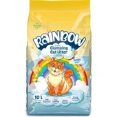 Rainbow Parfümlü Topaklanan Bentonit Kedi Kumu 10 Lt - 1