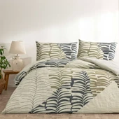 Taç Ella Ranforce Tek Kişilik Nevresim Takımı Kahverengi thumbnail 1